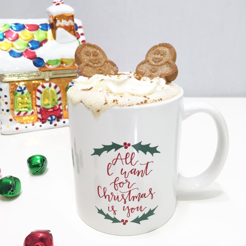 Homemade Gingerbread Chai Tea Latte + New Christmas Mug